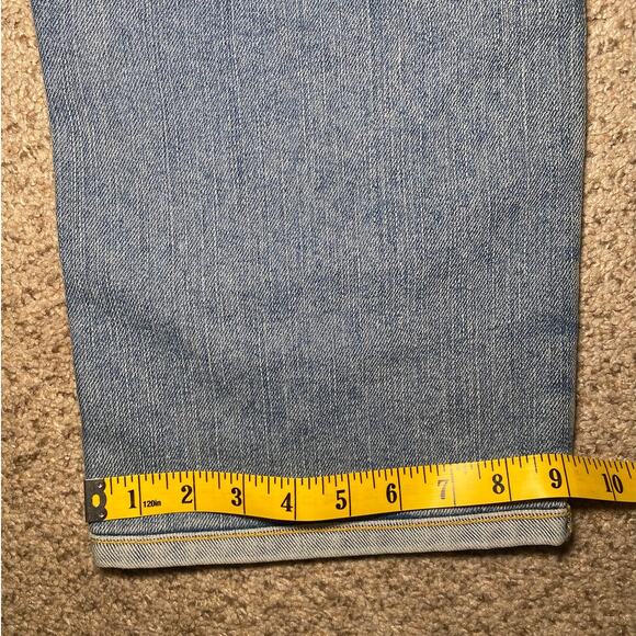 Tommy Hilfiger - Light Wash Cuffed Hipster Jeans - Size 16 - Picture 9 of 16